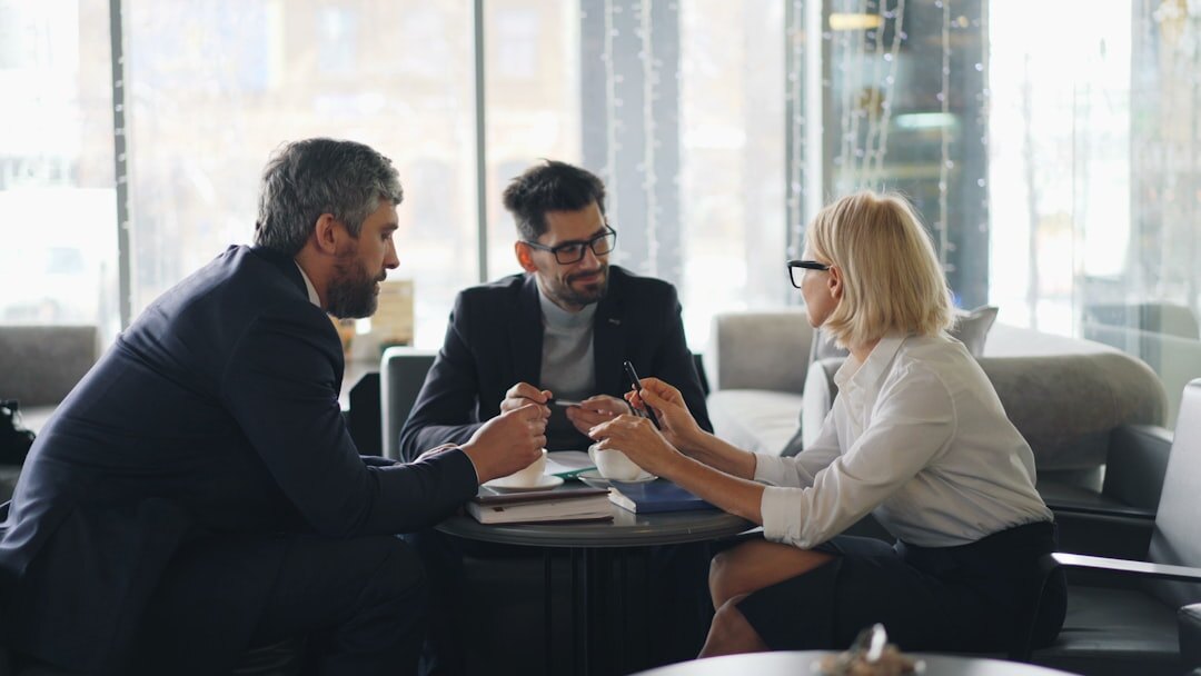 business team discussion